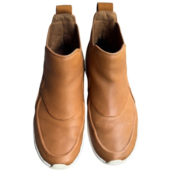 Nike Air Max Women's Size 6 Thea Slip-On Sneakers Tan Leather & MeshCasual Style - Picture 3 of 9